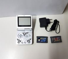 Nintendo Game Boy Advance SP Konsole 2 Spiele