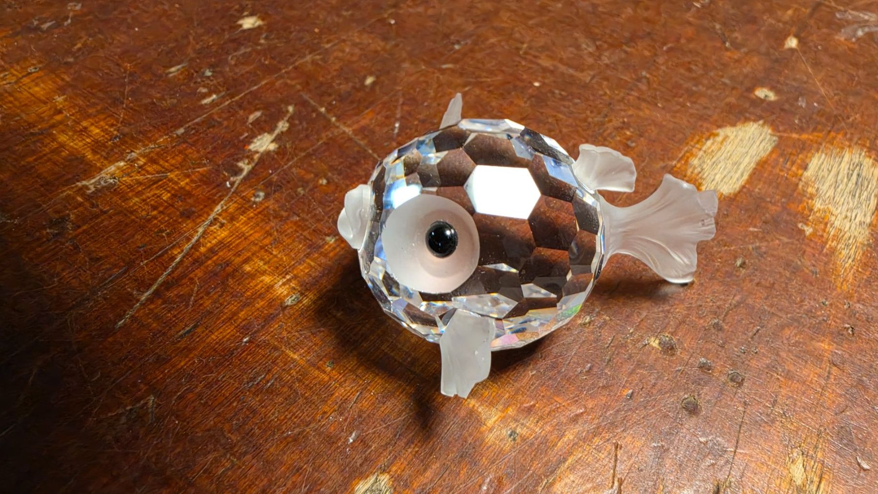 Swarovski Alle Dekorationen: Swarovski Fisch Kugelfisch – Neu (gemäss Beschreibung) aus Nebikon von Japostyle