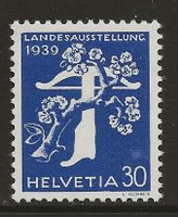 1939 ABART 30 Rp. Landesausst Armbr (d), postfrisch