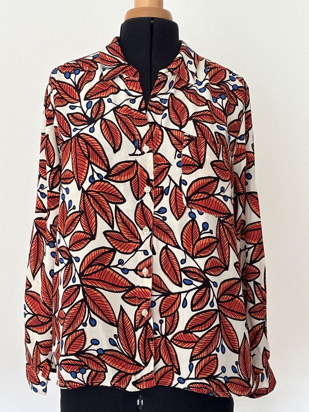 Camicette: Herbst-Bluse von Masai Gr. L – Usato da Davos Platz venduto da nanigl