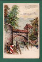 NÜRNBERG - Einfluss der Pegnitz