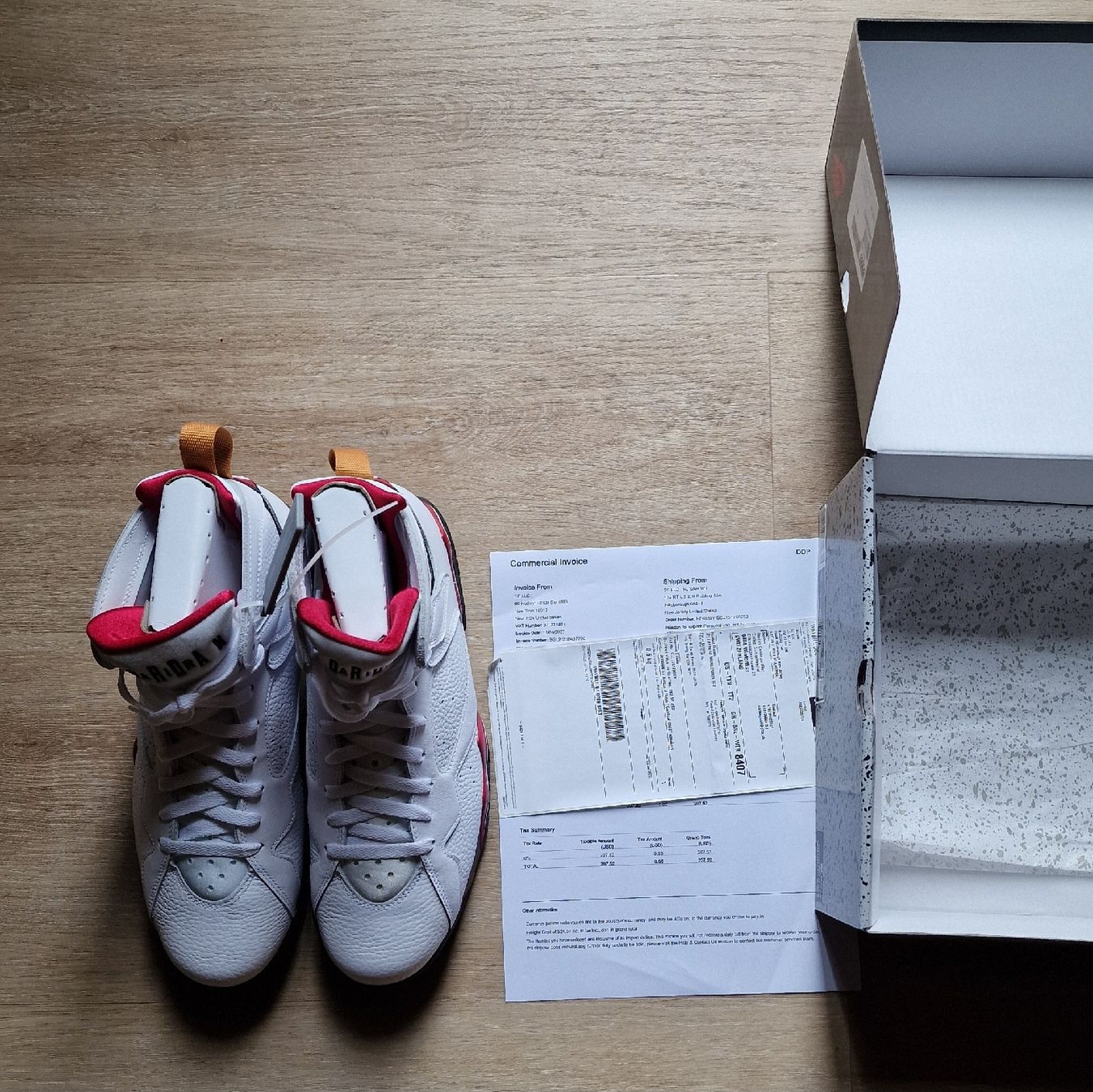 Jordan Herrenschuhe: NIKE AIR JORDAN 7 RETRO CARDINAL – Neu und originalverpackt aus Fischingen von RWB6 2