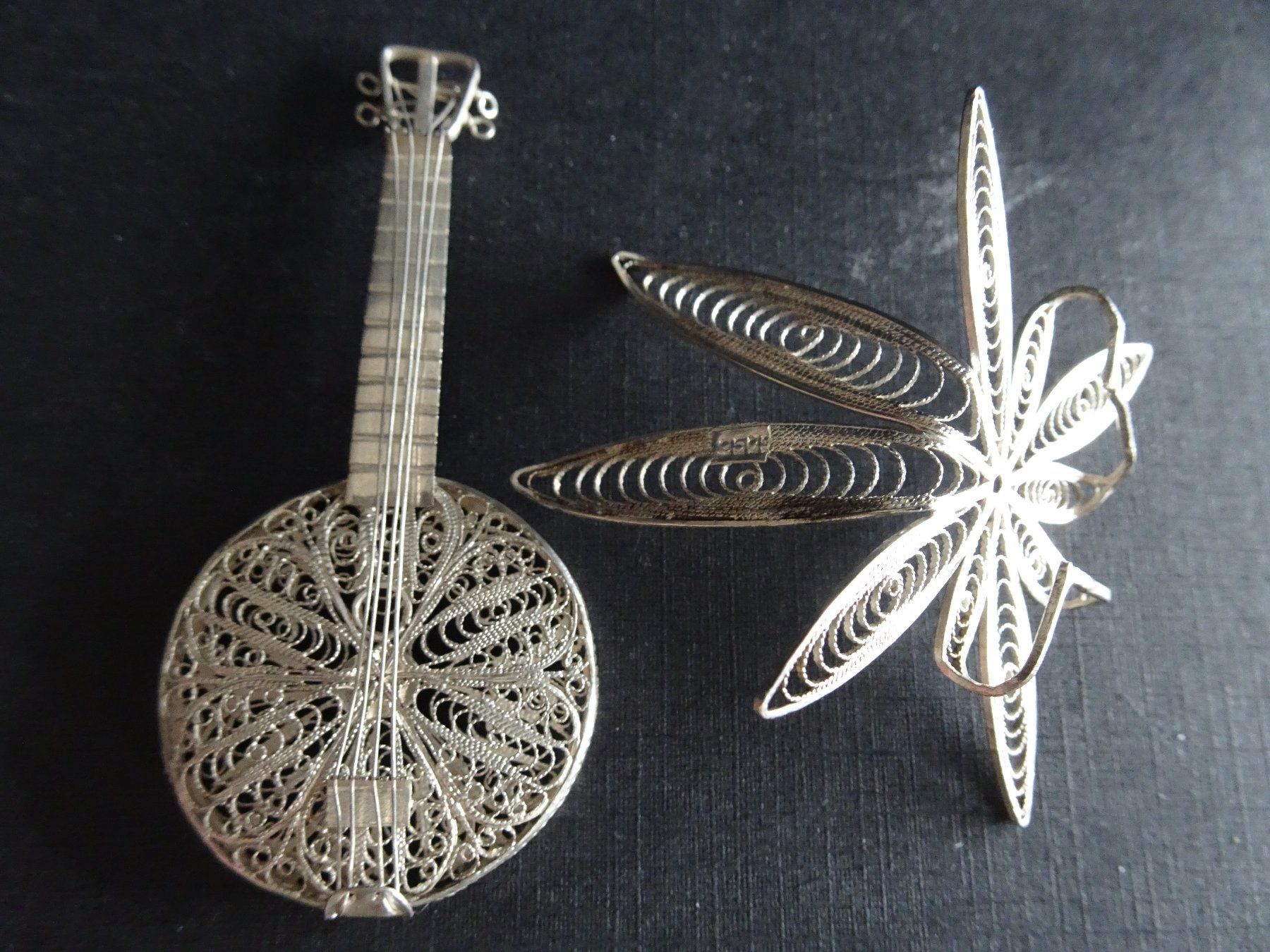Altri gioielli: Banjo mit Stuhl  in Silber – Usato da Vitznau venduto da Mina60 6