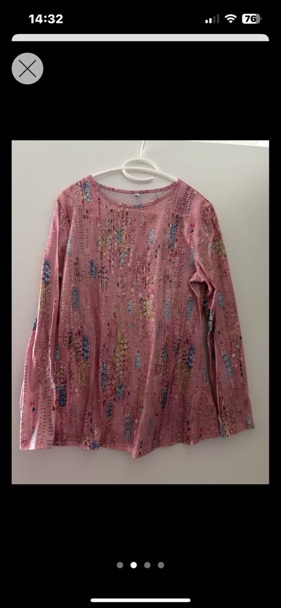 T-Shirts: 5 Damen Langarmshirts Gr. M bunt gemustert – Gebraucht aus Wädenswil von Giez33 2