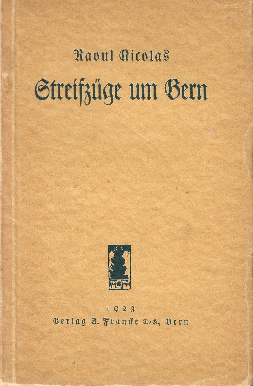 Libri: Streifzüge um Bern 1923 – Usato da Bern venduto da Grindelwaldaus