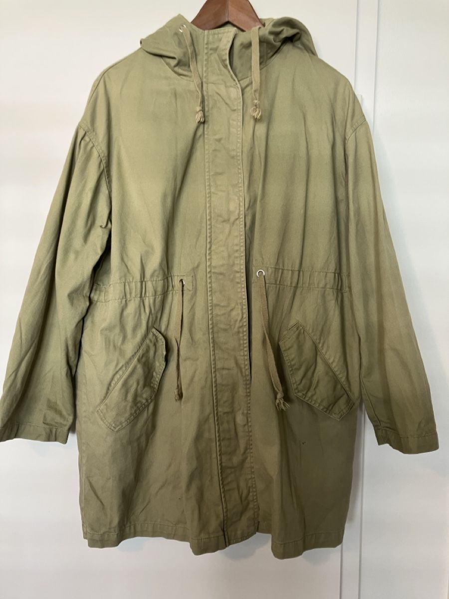 Asos Giacche: ASOS Design Übergangsjacke Parka, Khaki, Gr. 38, overdized – Usato da Olten venduto da uhluh