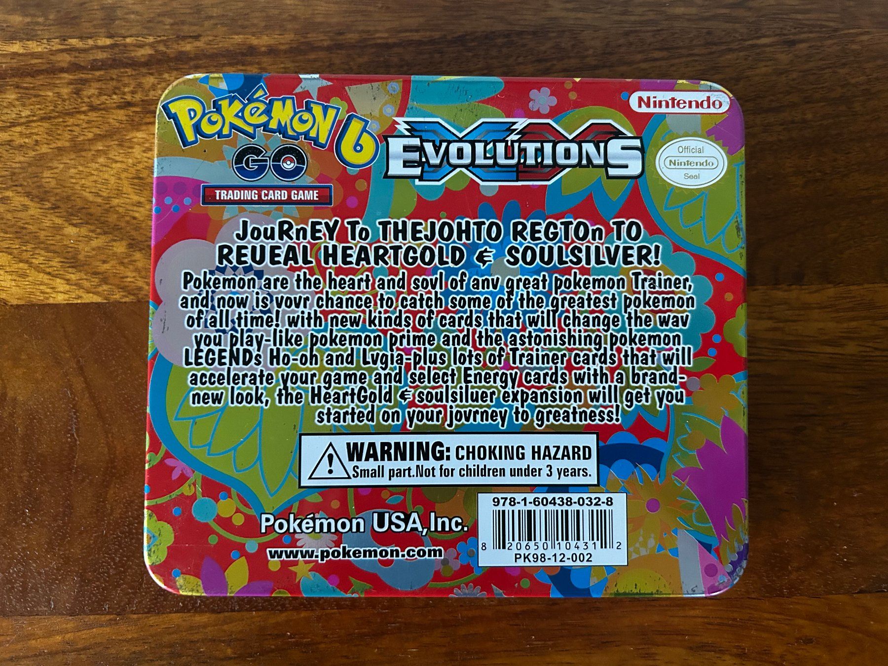 Altro in Decorazioni & Accessori: Pokémon GO Evolutions / Leere Blechdose (Sammlerbox) No.2 – Usato da Dietlikon venduto da Mankai 1