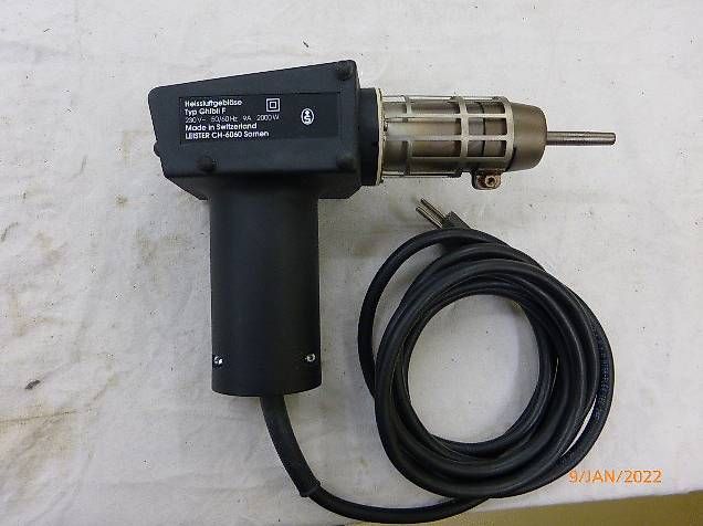 Alle Maschinen: Pistolet à air chaud LEISTER 0 à 600 degrés – Gebraucht aus vessy von alainracine