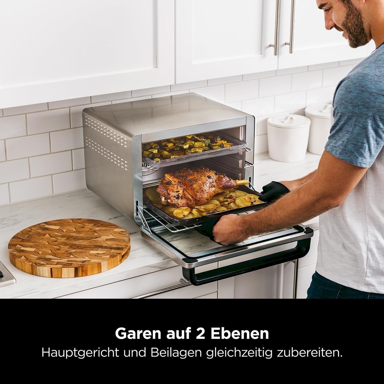 Forni per pizza: Ninja Foodi Multifunktionsofen DT200EU – Nuovo e nell'imballaggio originale da Bottighofen venduto da zaap 3