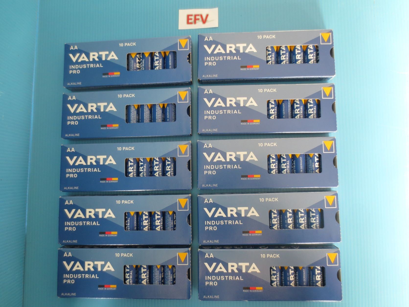 Varta Caricatori & Batterie: 100 Stk. AA Varta Pro Batterien 2970mAh – Nuovo e nell'imballaggio originale da Sulz LU venduto da Elektrofachverkauf