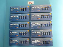 100 Stk. AA Varta Pro Batterien 2970mAh