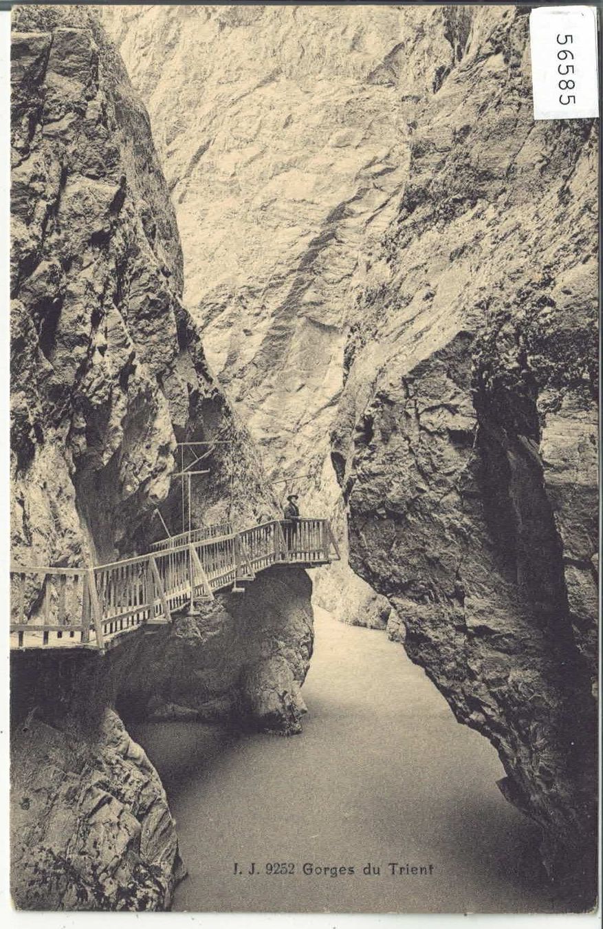 Ansichtskarten: Vernayaz - Gorges du Trient – Gebraucht aus Ettingen von Kartenplanet