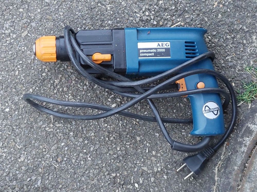 Aeg Pneumatic 2000 Compact Bohrer Wechseln