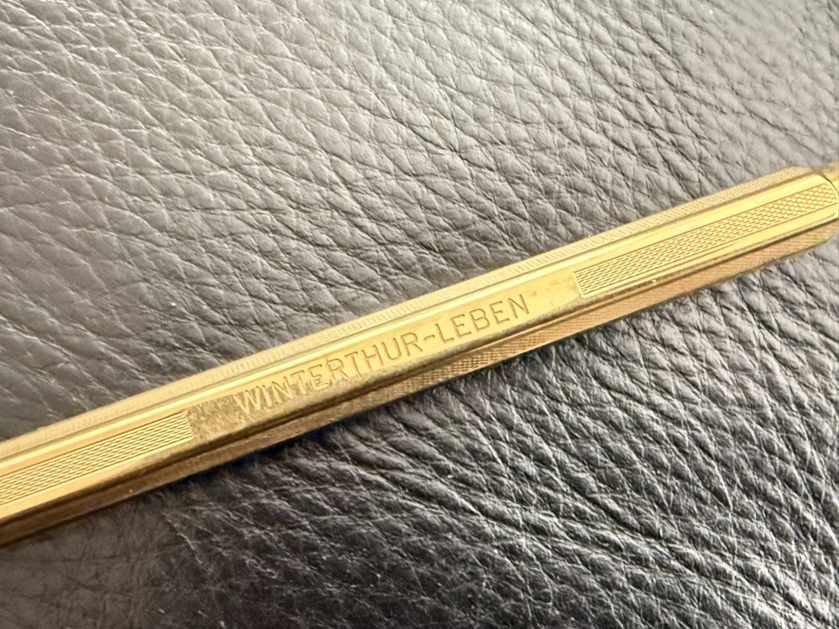 Caran D'Ache Stifte & Marker: Caran d Ache Kugelschreiber "Winterthur-Leben" – Gebraucht aus Goldach von Messerguru 1