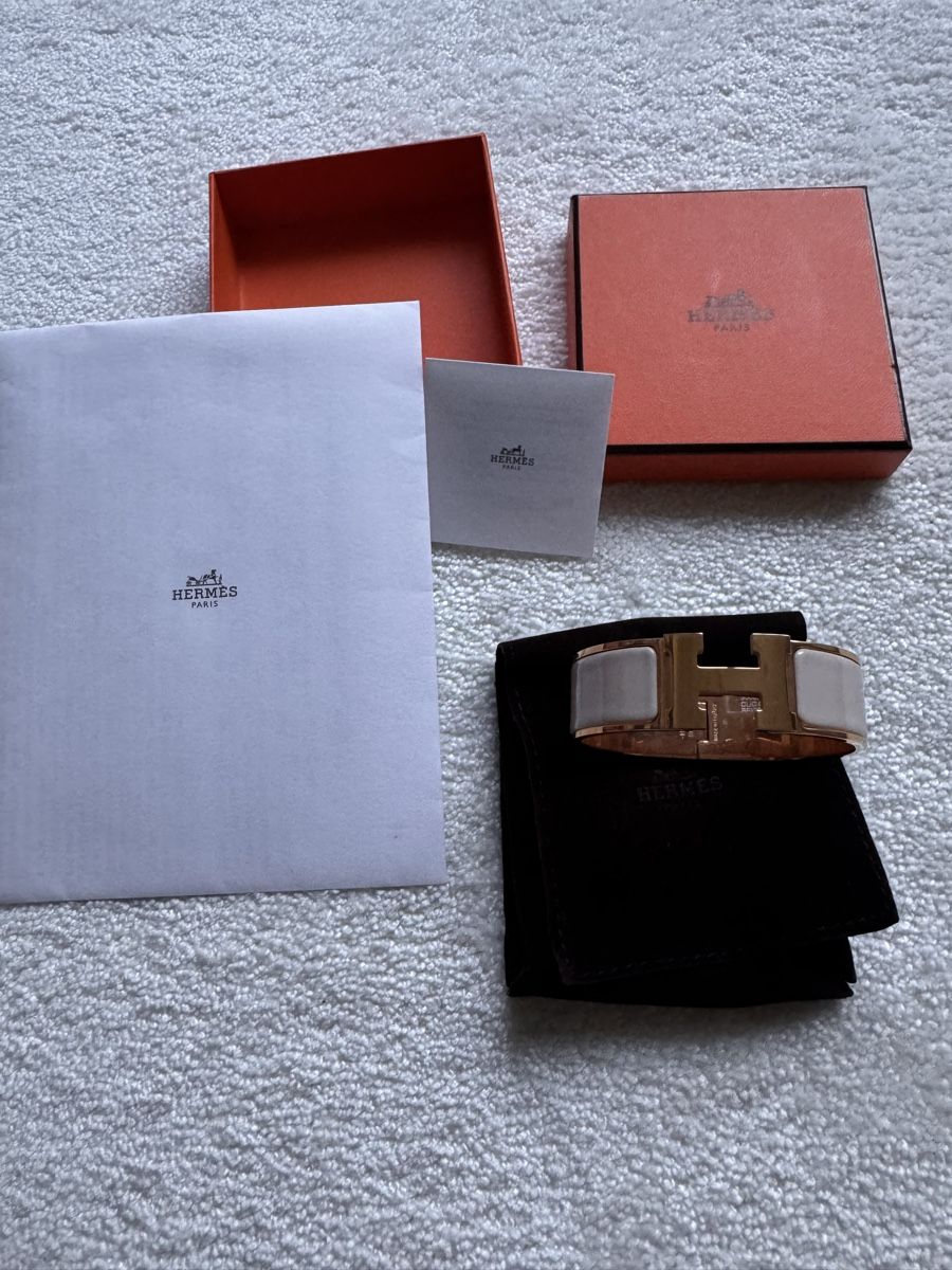 Hermès Bracciali & Braccialetti: Hermes Clic H Armband gross  – Usato da Zürich venduto da lena6743 1