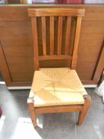ancienne chaise de nourrice paillée