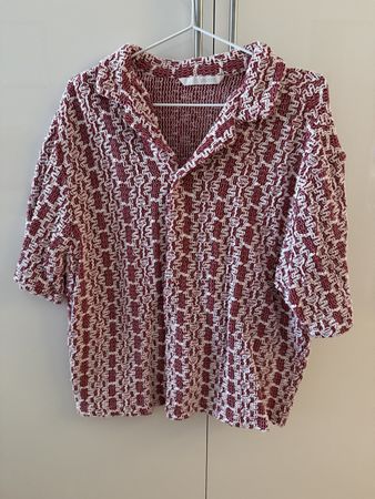 ZARA Hemd Rot Weiss Grösse L guter Zustand