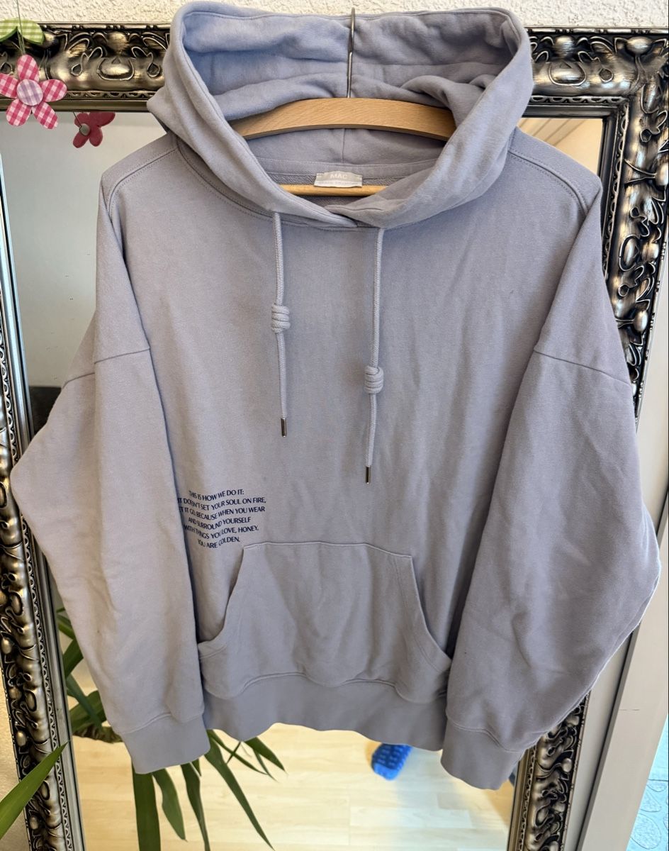 Maglioni & Felpe: MAC Casual Collection Kapuzenpullover hellblau Gr.M – Usato da Horw venduto da ast_b5c6