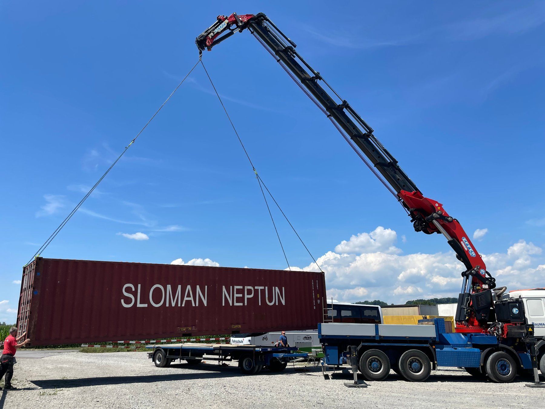 Baucontainer: Lagercontainer / Schiffscontainer 40Fuss – Gebraucht aus Frauenfeld von Dachmarder77 1