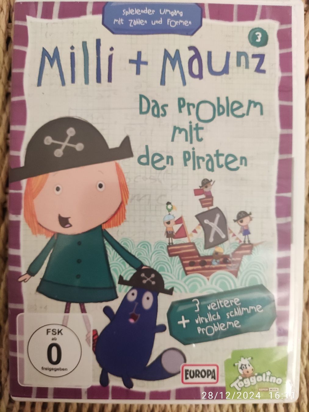 Tutti i DVDs: Milli + Maunz 03. Das Problem mit den Piraten – Usato da Basel venduto da Alacant