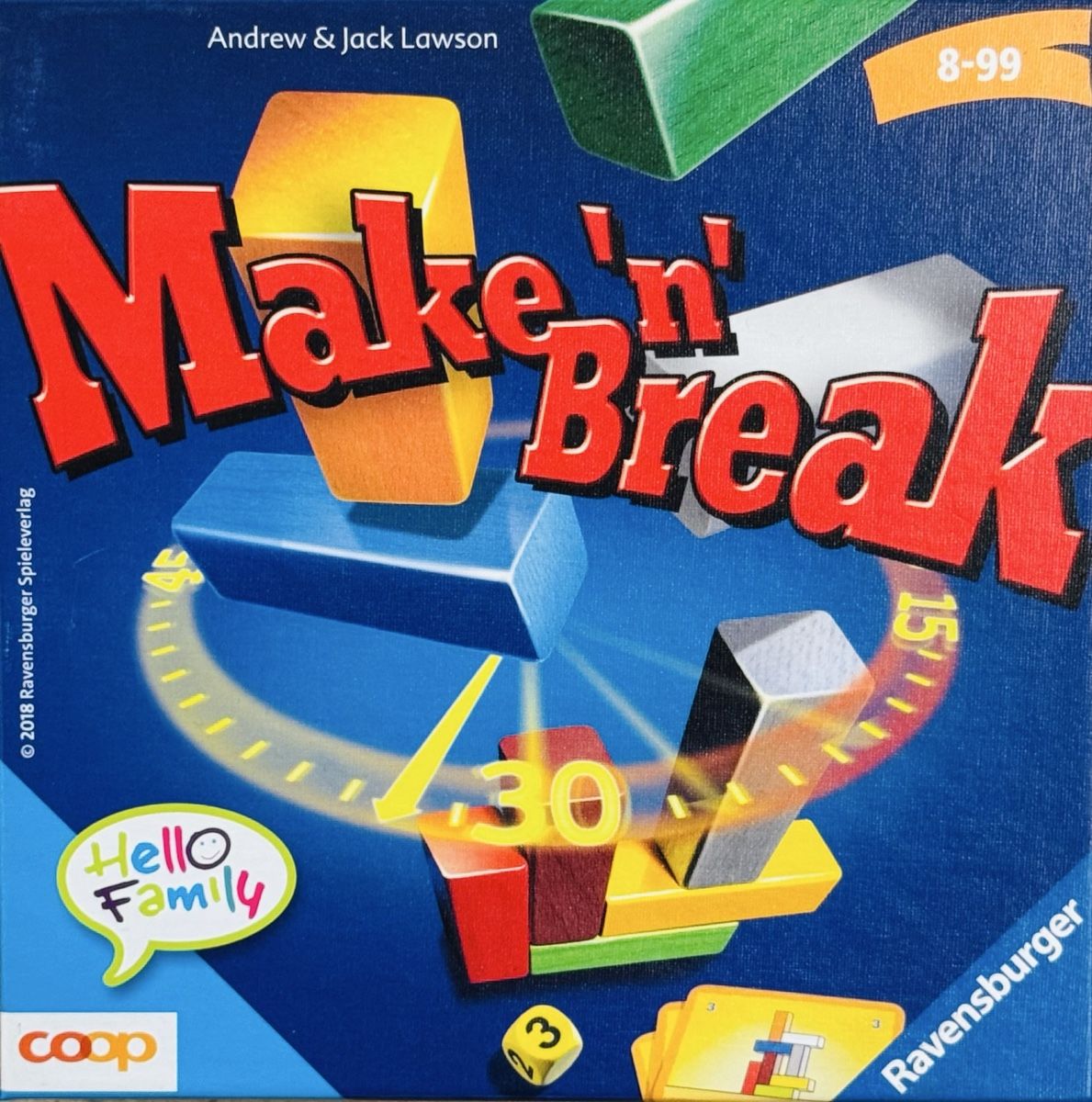Giochi: Ravensburger Make 'n' Break - Geschicklichkeitsspiel – Nuovo e nell'imballaggio originale da Mülligen venduto da Romangull