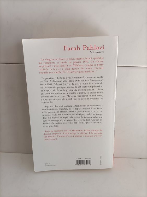 Bücher: Mémoires / Farah Pahlavi / XO 2003 – Gebraucht aus crans montana von AB3963 1
