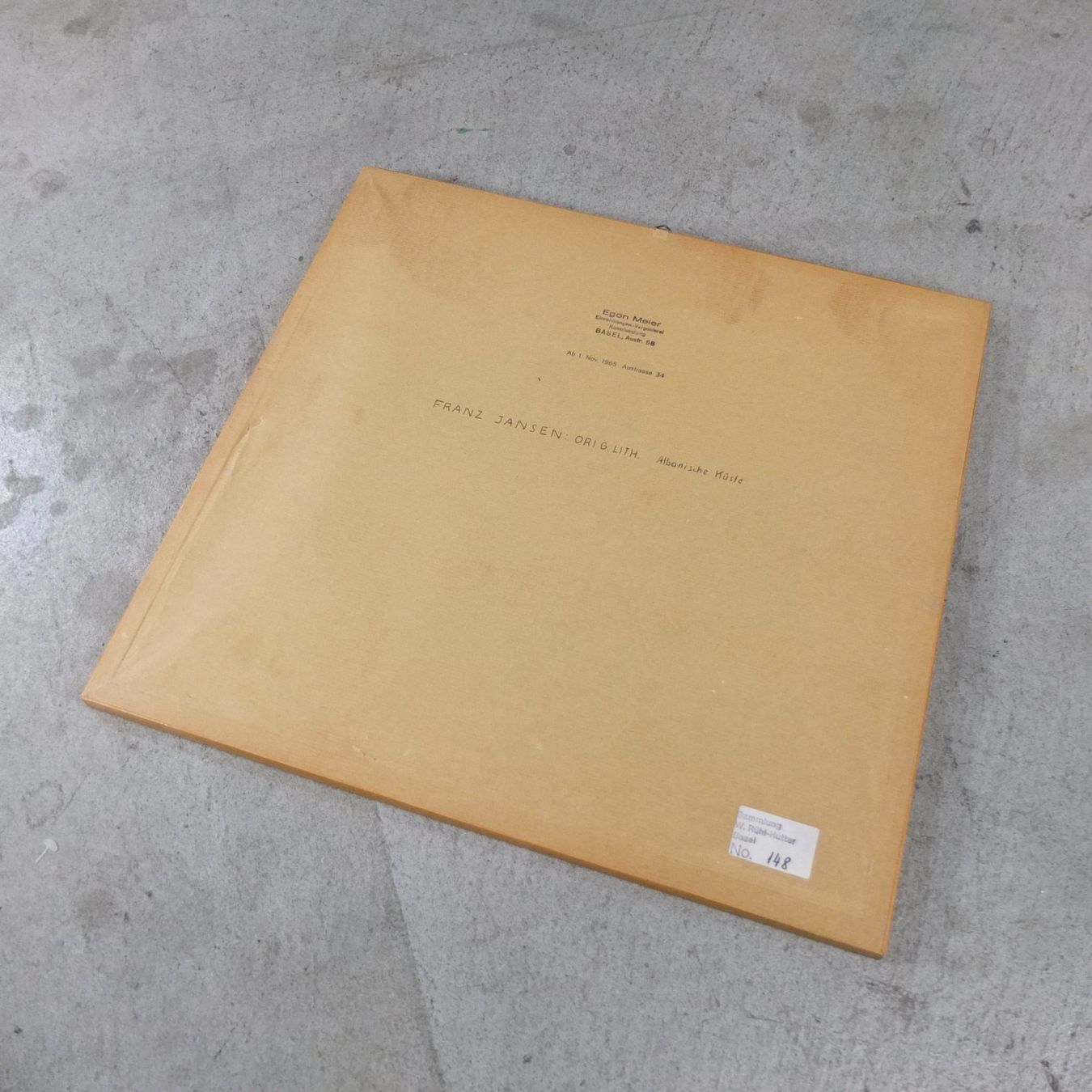 Grafica & Litografie: Franz Jansen Lithografie – Usato da Basel venduto da Brocki-auf-dem-Wolf 5