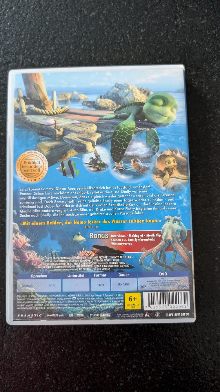 Alle DVDs: Sammys Abenteuer – Gebraucht aus Heimiswil von schlaefli83 1