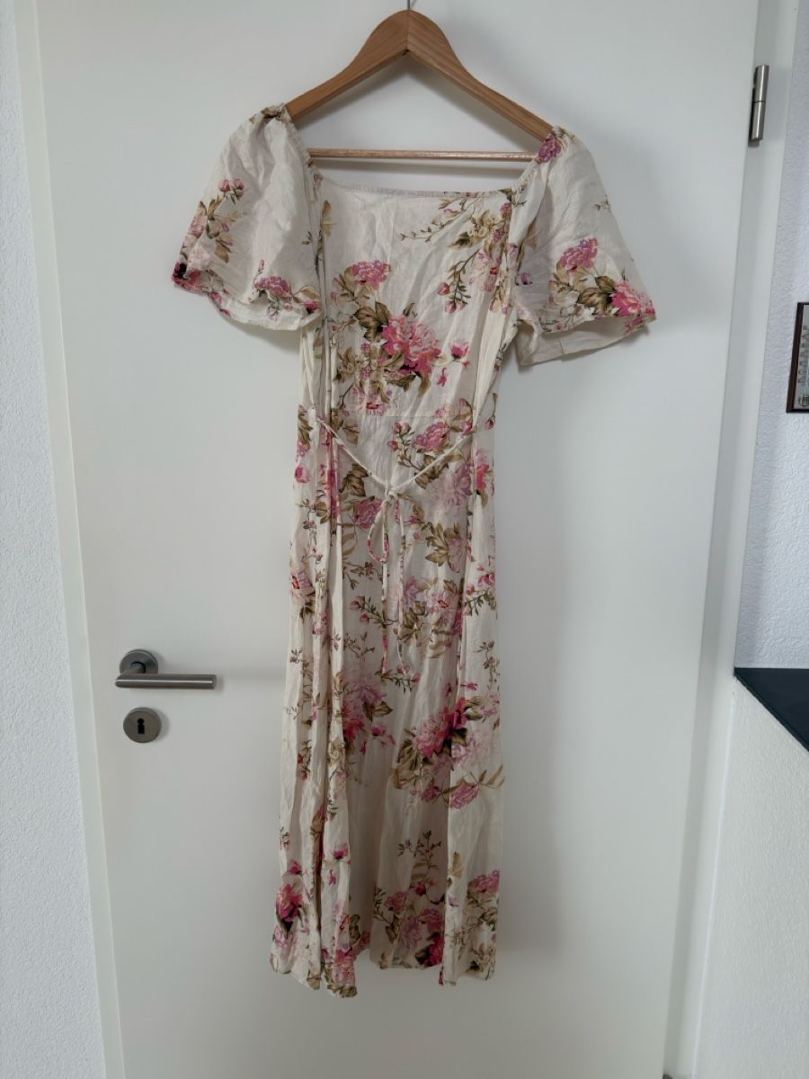Mango Vestiti: Mango Leinenkleid mit floralem Print – Nuovo (secondo la descrizione) da Sarmenstorf venduto da Nathaliie_21 4
