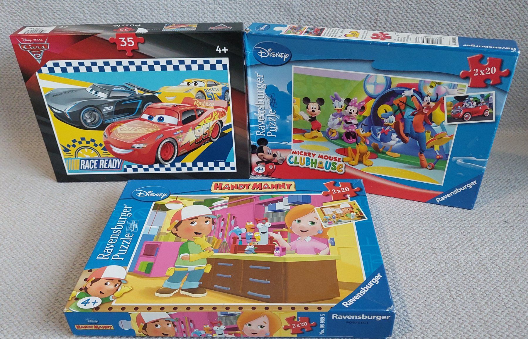 Disney Puzzle: 3 x Puzzle Disney – Usato da Egolzwil venduto da mobiledeluxe