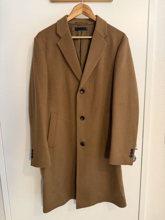 Uniqlo Wolle-Kaschmir Mantel Camel / Braun S – passt wie M