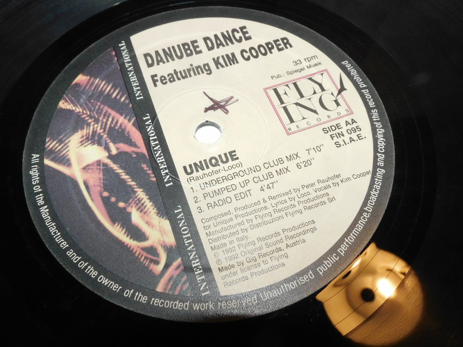 Schallplatten: LP 1992 Danube Dance Featuring Kim Kooper - House Remix – Gebraucht aus Sursee von 76 2