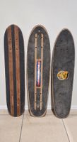 3 Vintage Skateboards 1970's Modelle