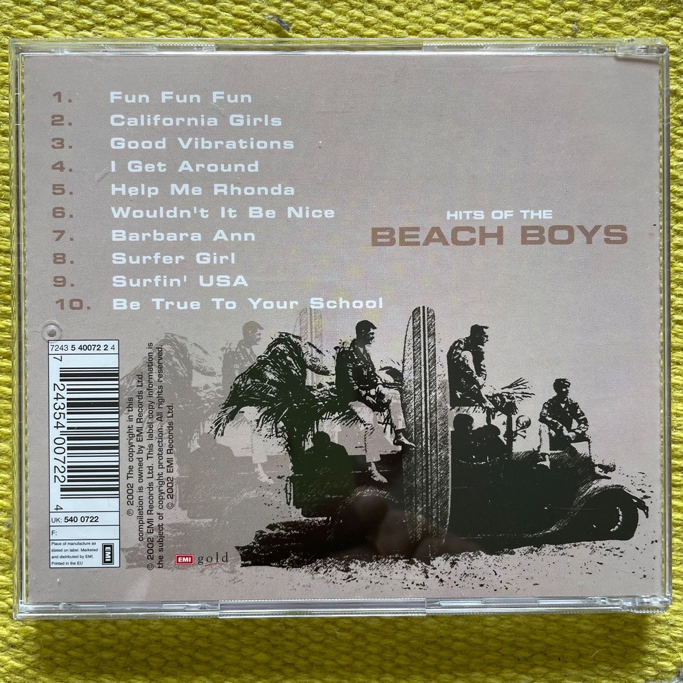 CDs: BEACH BOYS-HITS OF – Gebraucht aus Rorschacherberg von CD-Roli 1
