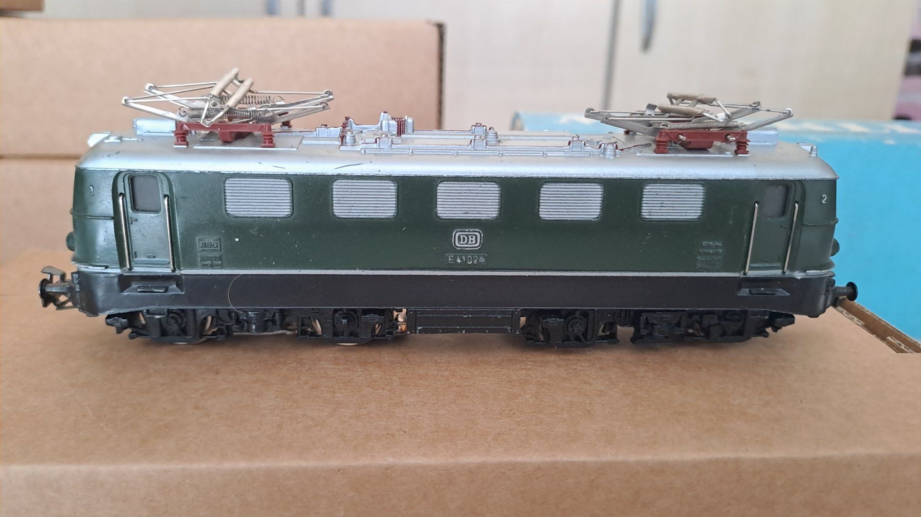Märklin Modellini di ferrovie: Märklin E Lok E41024 H0 WS/40 – Usato da Winterthur venduto da Riebeli333