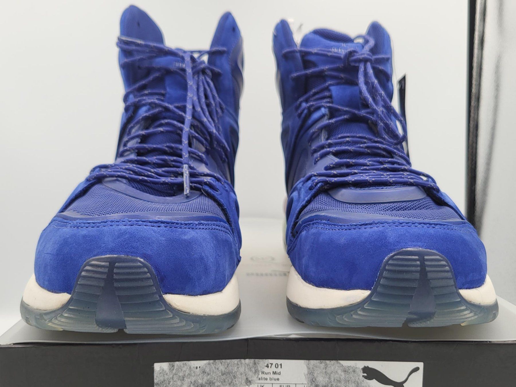 Puma Scarpe da uomo: Puma Alexander McQueen Runner Mid, blau, 45 – Nuovo e nell'imballaggio originale da Zürich venduto da Chris221122 2