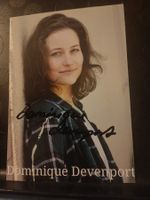 Dominique Devenport - original Autogramm