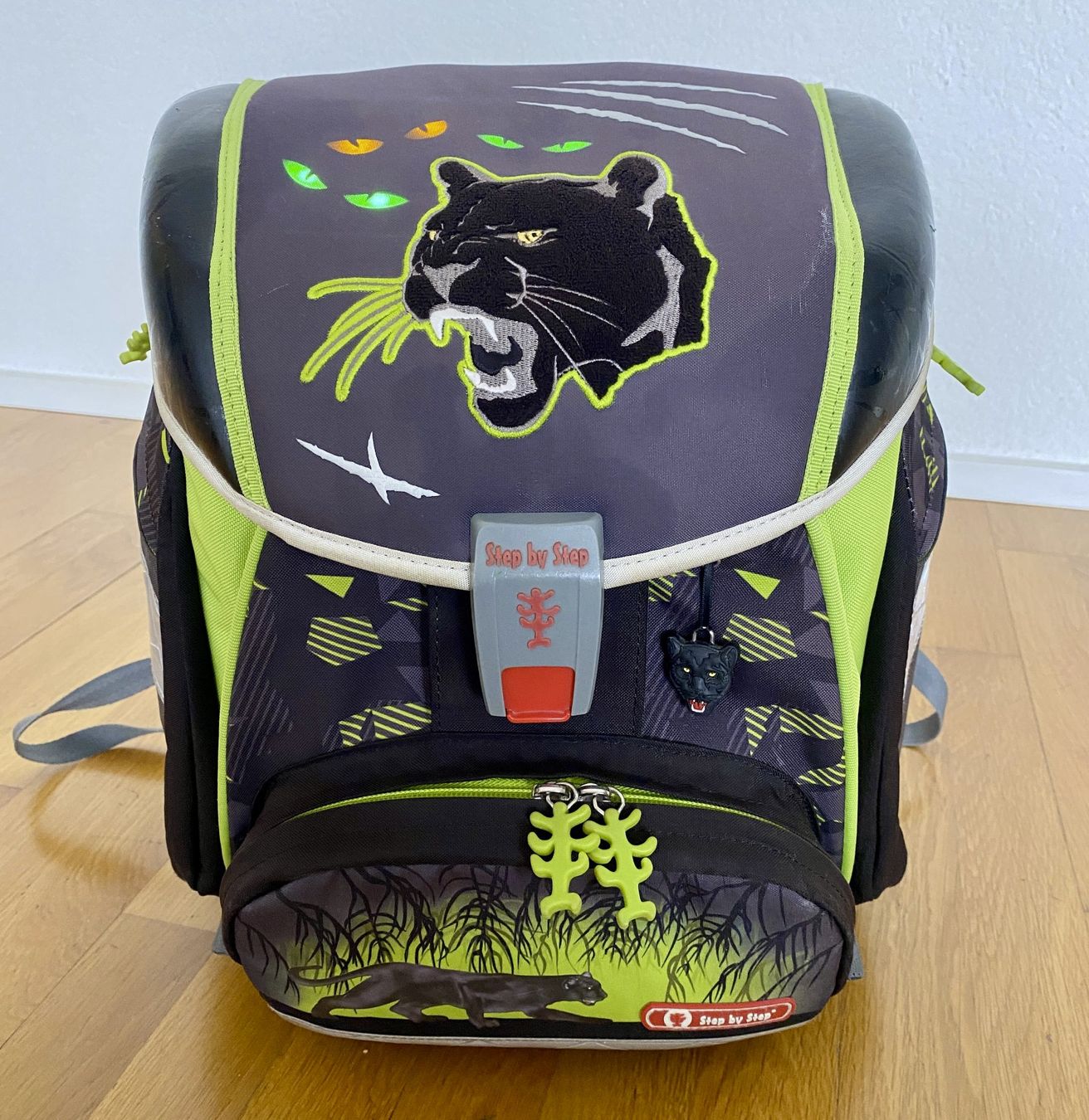 Step by Step Borse & Zaini: Schulthek - Step by Step - Panther – Usato da Zürich venduto da parcometer