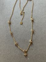 Silberkette 925 vergoldet mit Strass