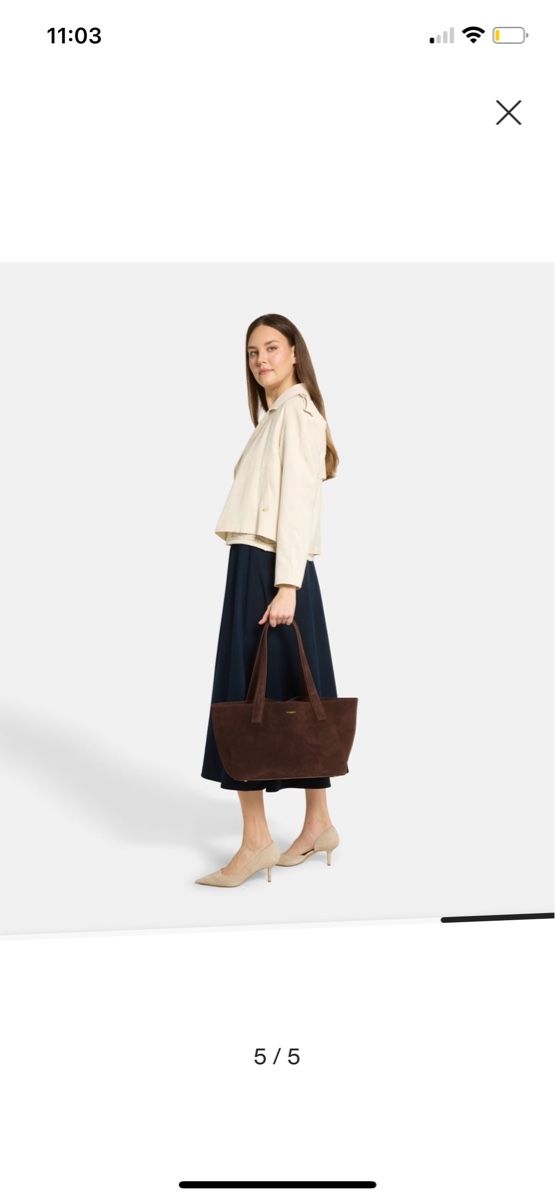 Borse da donna: Shopper Kassandre Paris braun suede Leder – Nuovo e nell'imballaggio originale da Herrliberg venduto da spunggi 3