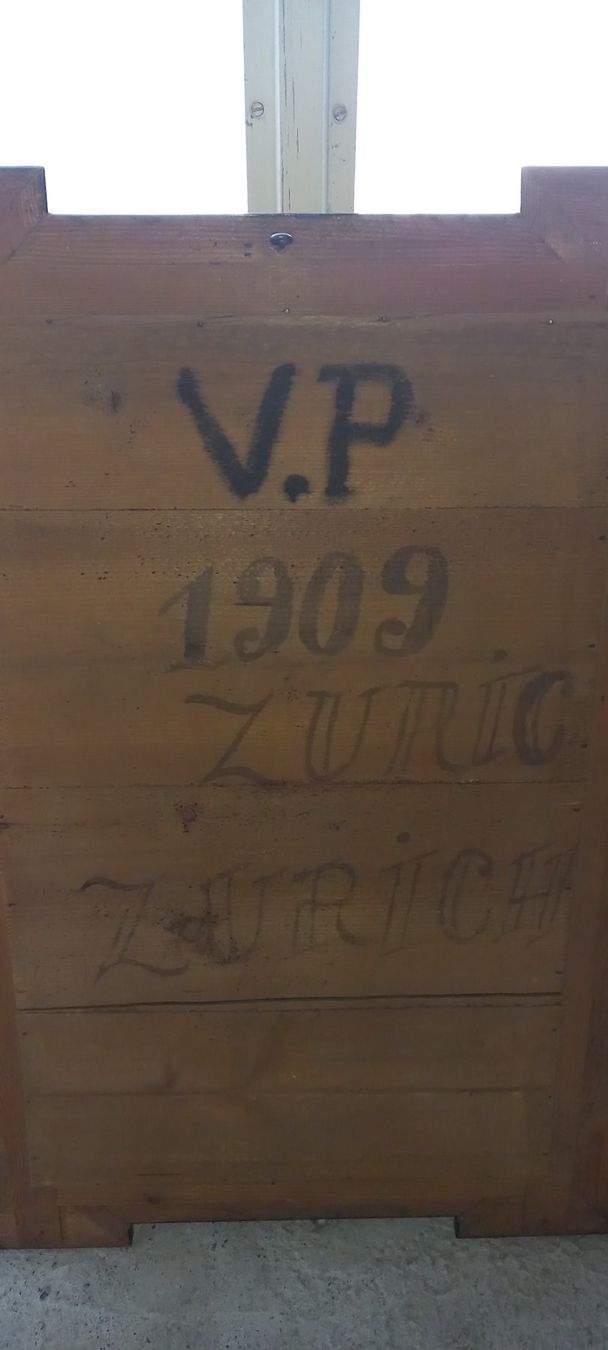 Spiegel: antiker Spiegel, 1909 Zürich... – Gebraucht aus Vilters von Fleiflomi 1