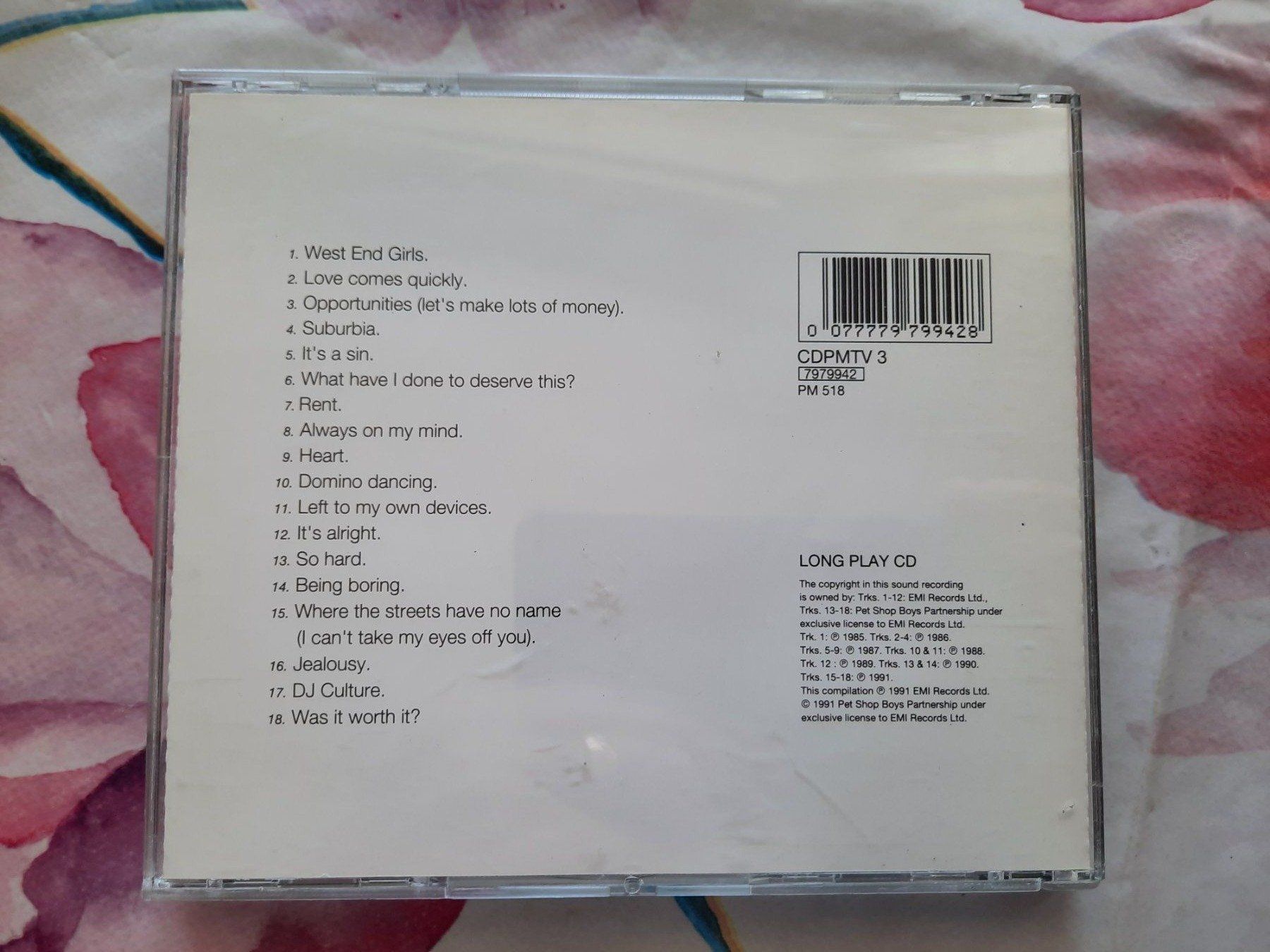 CD: CD Pet Shop Boy - The complete singles collection – Usato da Pully venduto da bro_n52j 1