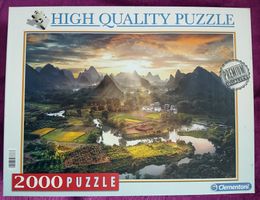 Puzzle Clementoni / 2000 Teile  / "View of China"