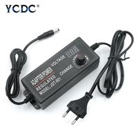 Netzteil 3-12VDC, 5A regelbar mit Display und Potenziometer