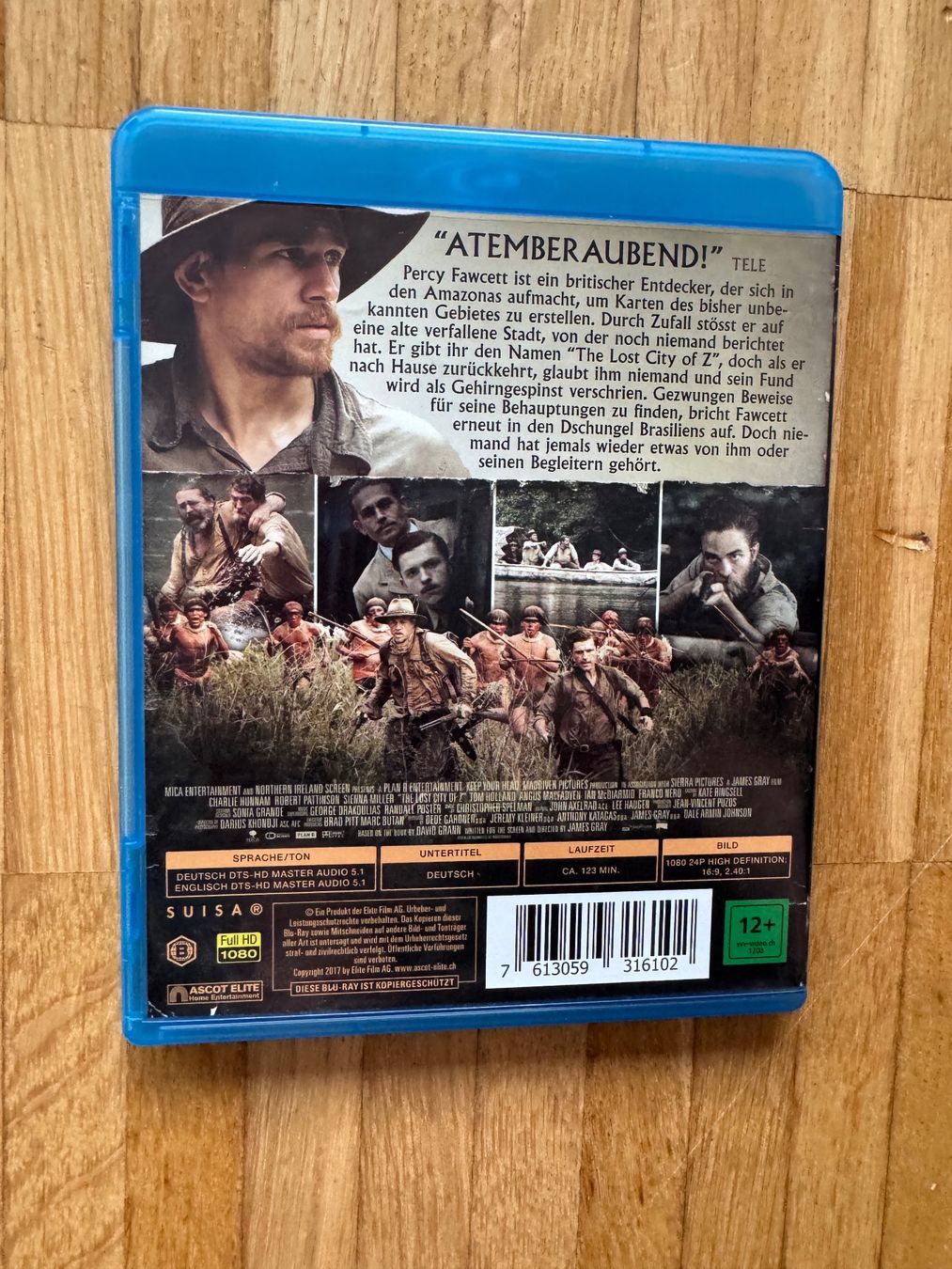 Tutti i DVDs: DIE VERSUNKENE STADT Z.  (BLU-RAY) – Usato da Basel venduto da san_2qlq 1