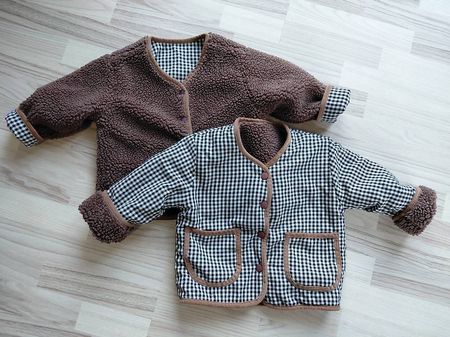 Fleecejacke (wendbar) / Übergangsjacke
