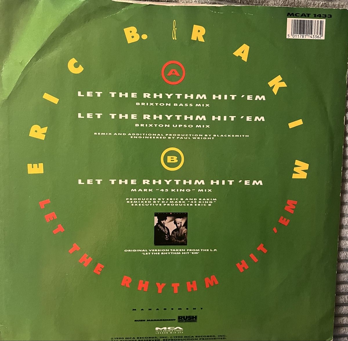 Schallplatten: Eric B. & Rakim 6er Vinyl Pack – Gebraucht aus Biel/Bienne von Rockit75 7