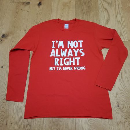 Cooles Shirt mit Aussage NEU