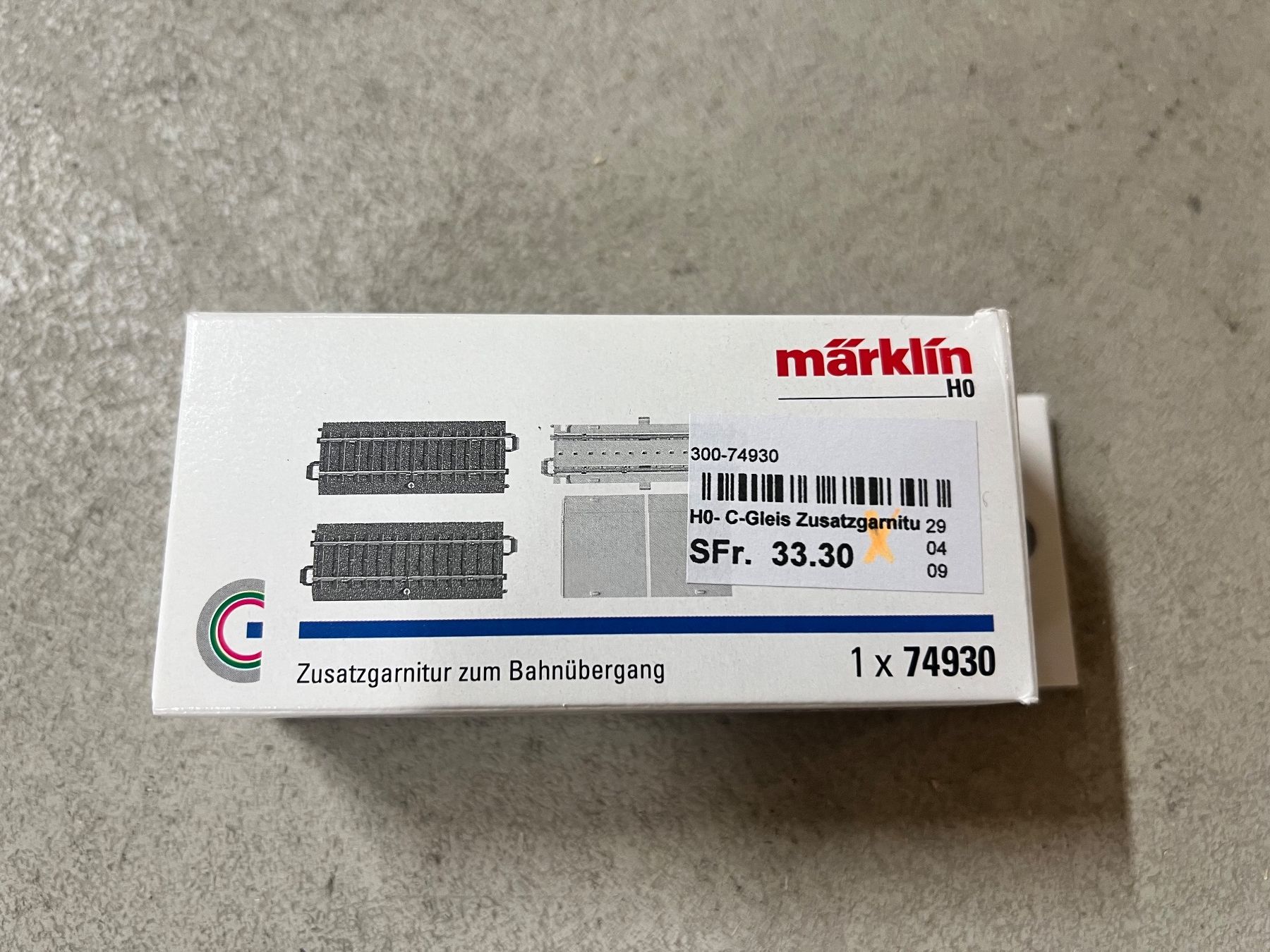 Märklin Modellini di ferrovie: Märklin H0 74930  Neu – Nuovo e nell'imballaggio originale da Geroldswil venduto da TopTrain54