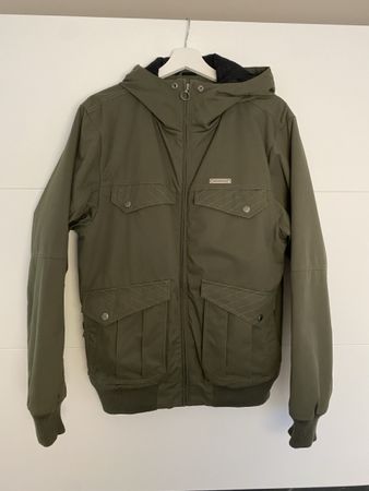 Zimtstern Winterjacke mit Kapuze, Grösse S